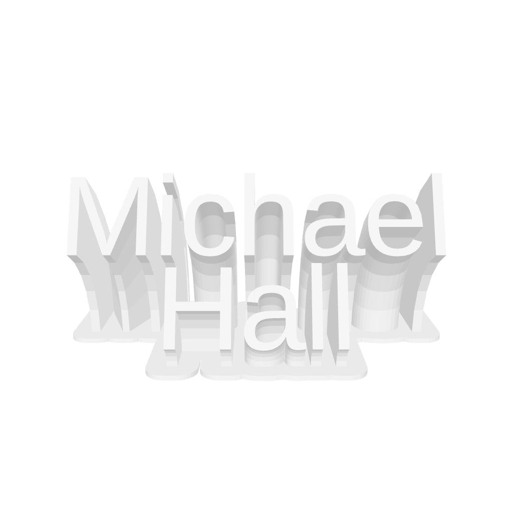 Table top Nameplate